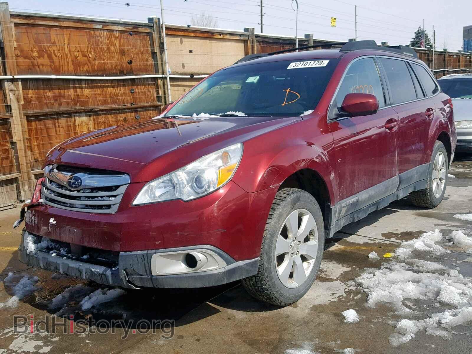 2011 SUBARU OUTBACK 2. - VIN: 4S4BRBCC3B1442604 - Фото 2