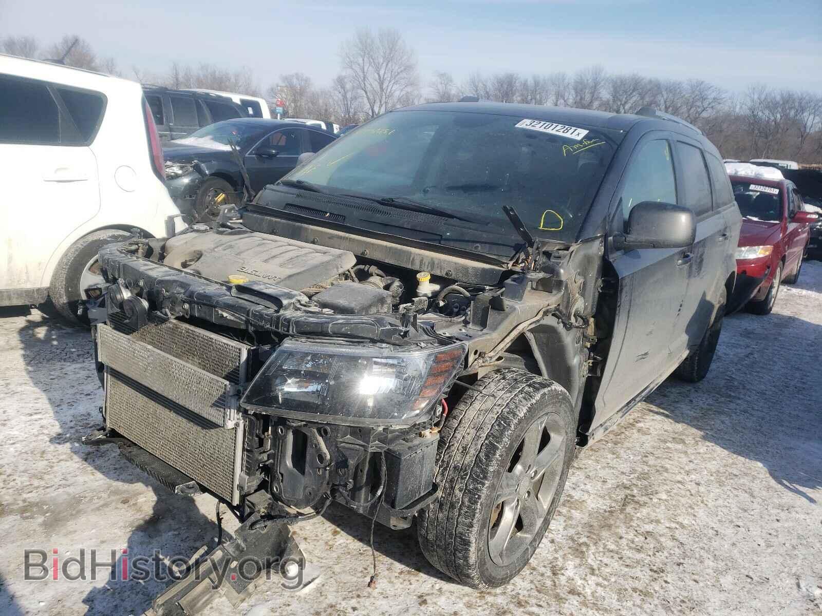 2015 DODGE JOURNEY - VIN: 3C4PDCGGXFT752615 - Фото 2