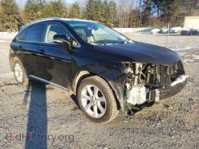2011 Lexus RX350 RX 350, черный — VIN 2T2ZK1BA1BC044994, Copart