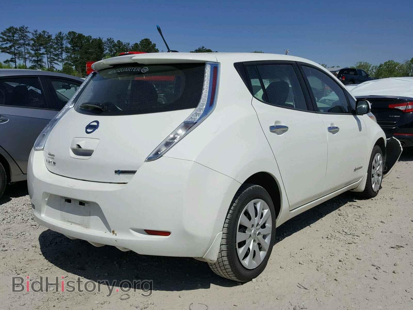 2014 NISSAN LEAF - VIN: 1N4AZ0CP3EC333288 - Фото 4