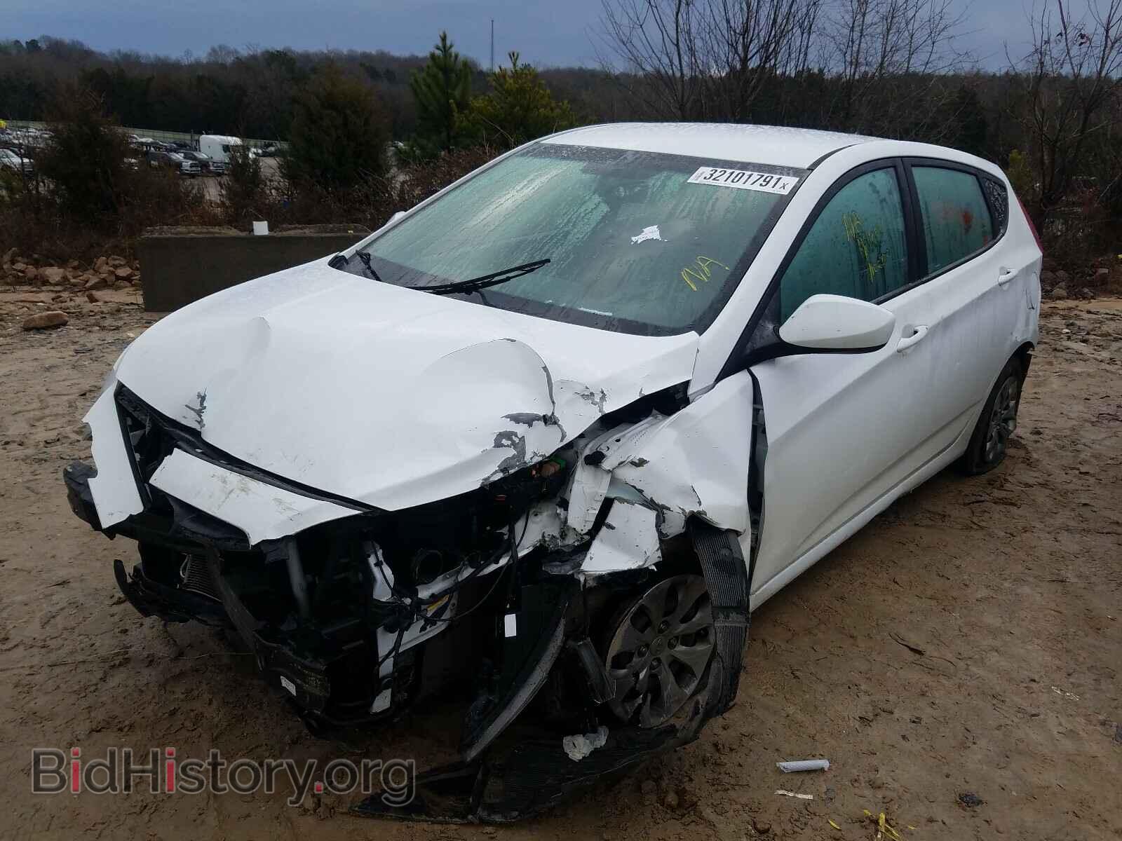 2017 HYUNDAI ACCENT - VIN: KMHCT5AE6HU300959 - Фото 2