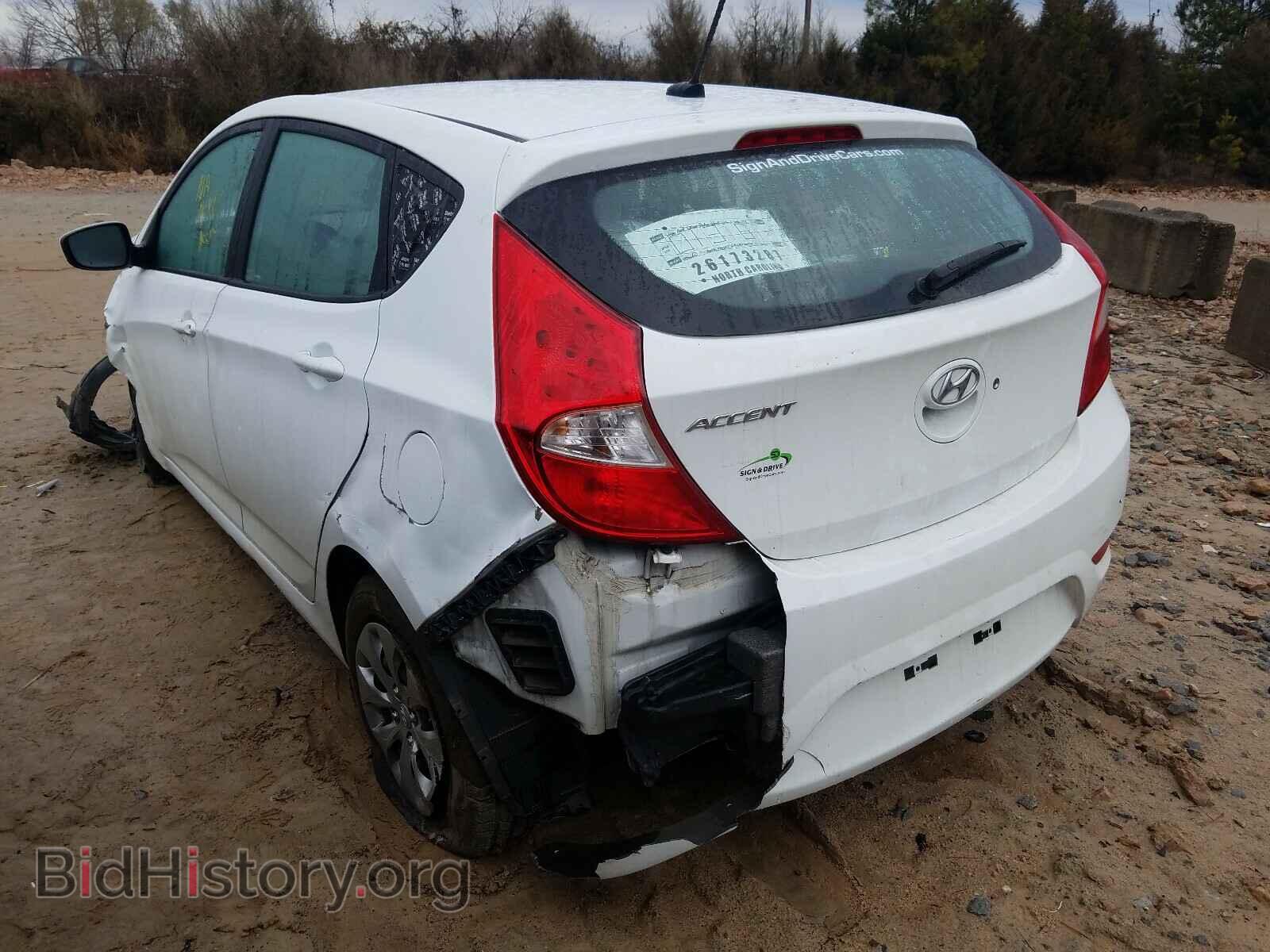 2017 HYUNDAI ACCENT - VIN: KMHCT5AE6HU300959 - Фото 3