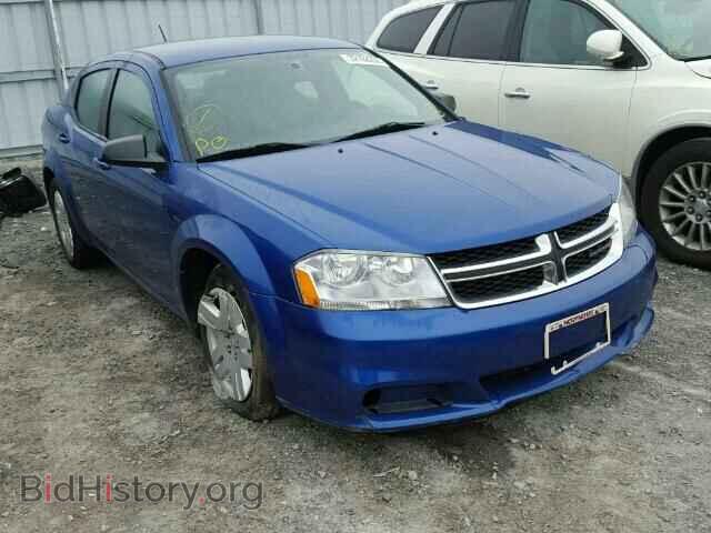 Фотография 1C3CDZAB7DN653363 - DODGE AVENGER 2013