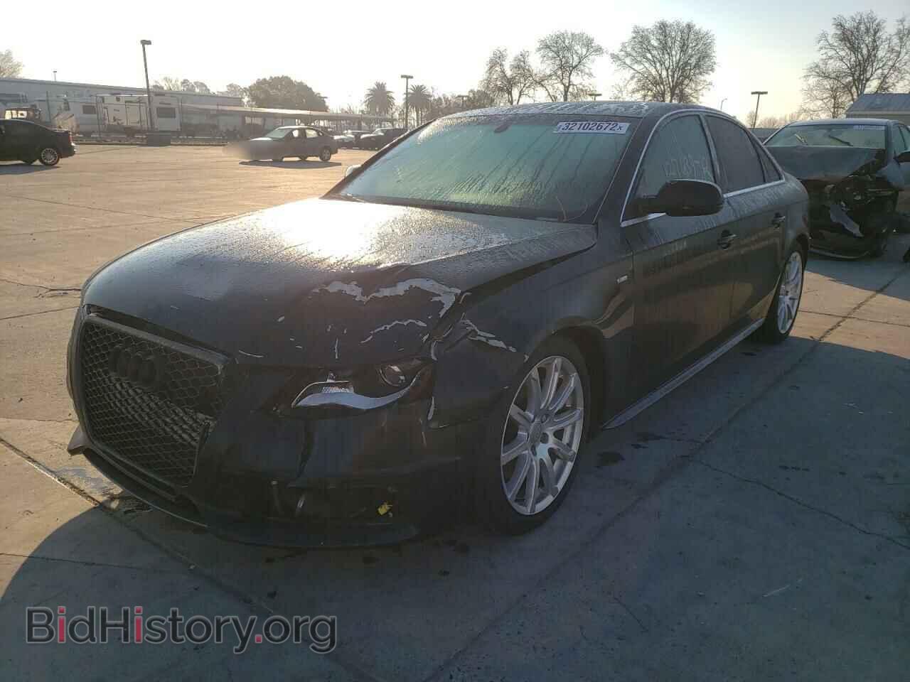 2012 AUDI A4 - VIN: WAUFFAFL2CN001347 - Фото 2