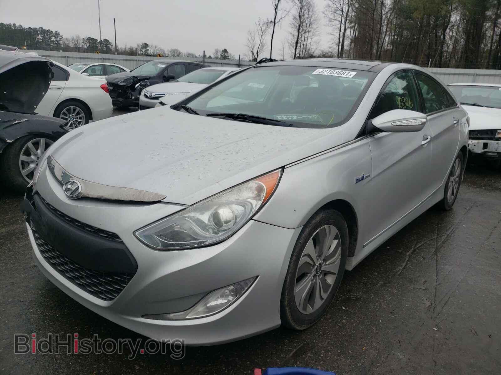 2014 HYUNDAI SONATA - VIN: KMHEC4A49EA109995 - Фото 2