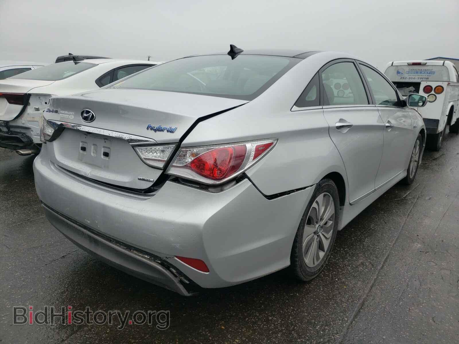 2014 HYUNDAI SONATA - VIN: KMHEC4A49EA109995 - Фото 4