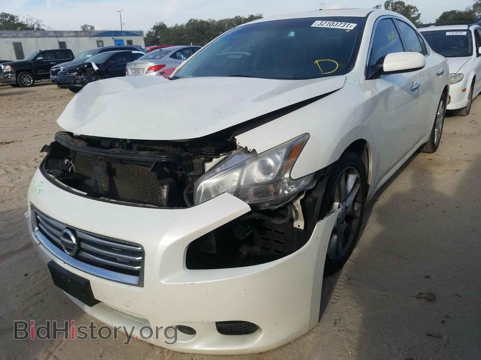 2013 NISSAN MAXIMA - VIN: 1N4AA5AP2DC839765 - Фото 2