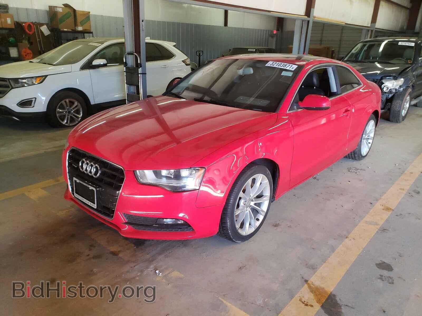 2013 AUDI A5 - VIN: WAUCFAFR3DA046569 - Фото 2