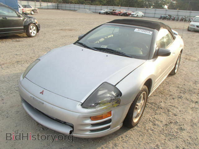 2001 MITSUBISHI ECLIPSE - VIN: 4A3AE45GX1E186005 - Фото 2