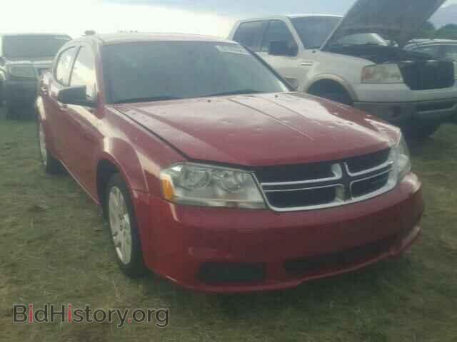 Фотография 1C3CDZAB4EN140377 - DODGE AVENGER 2014