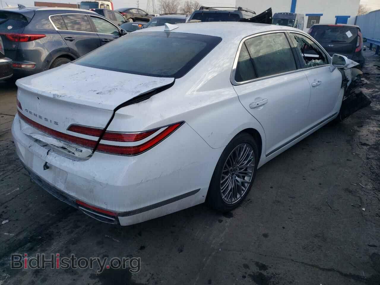 2021 GENESIS G90 - VIN: KMTF54PH9MU086231 - Фото 4