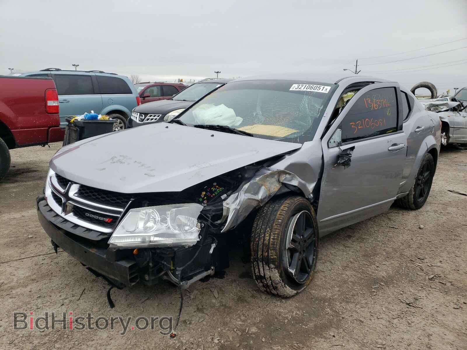 2013 DODGE AVENGER - VIN: 1C3CDZCB6DN589023 - Фото 2