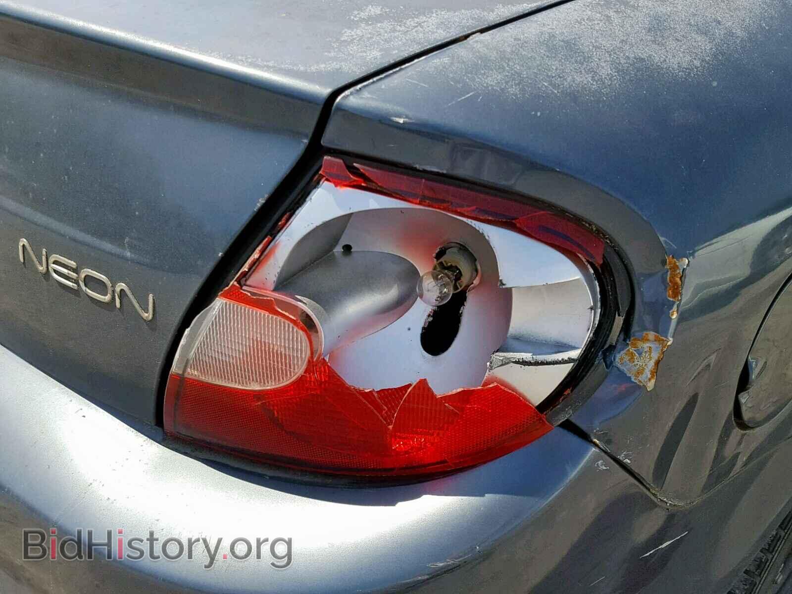 2001 DODGE NEON - VIN: 1B3ES46C01D278921 - Фото 9