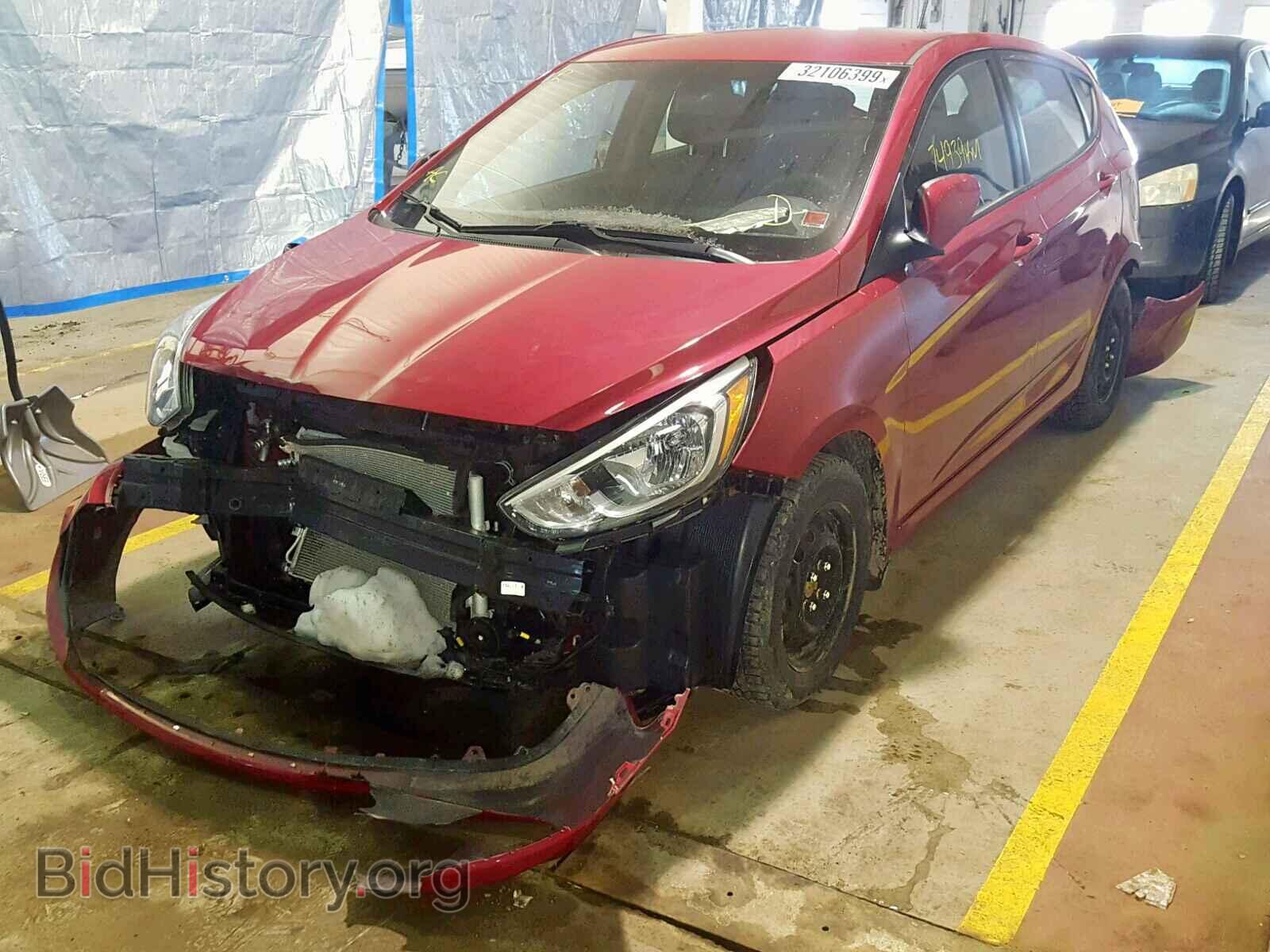 2016 HYUNDAI ACCENT - VIN: KMHCT5AE4GU298532 - Фото 2