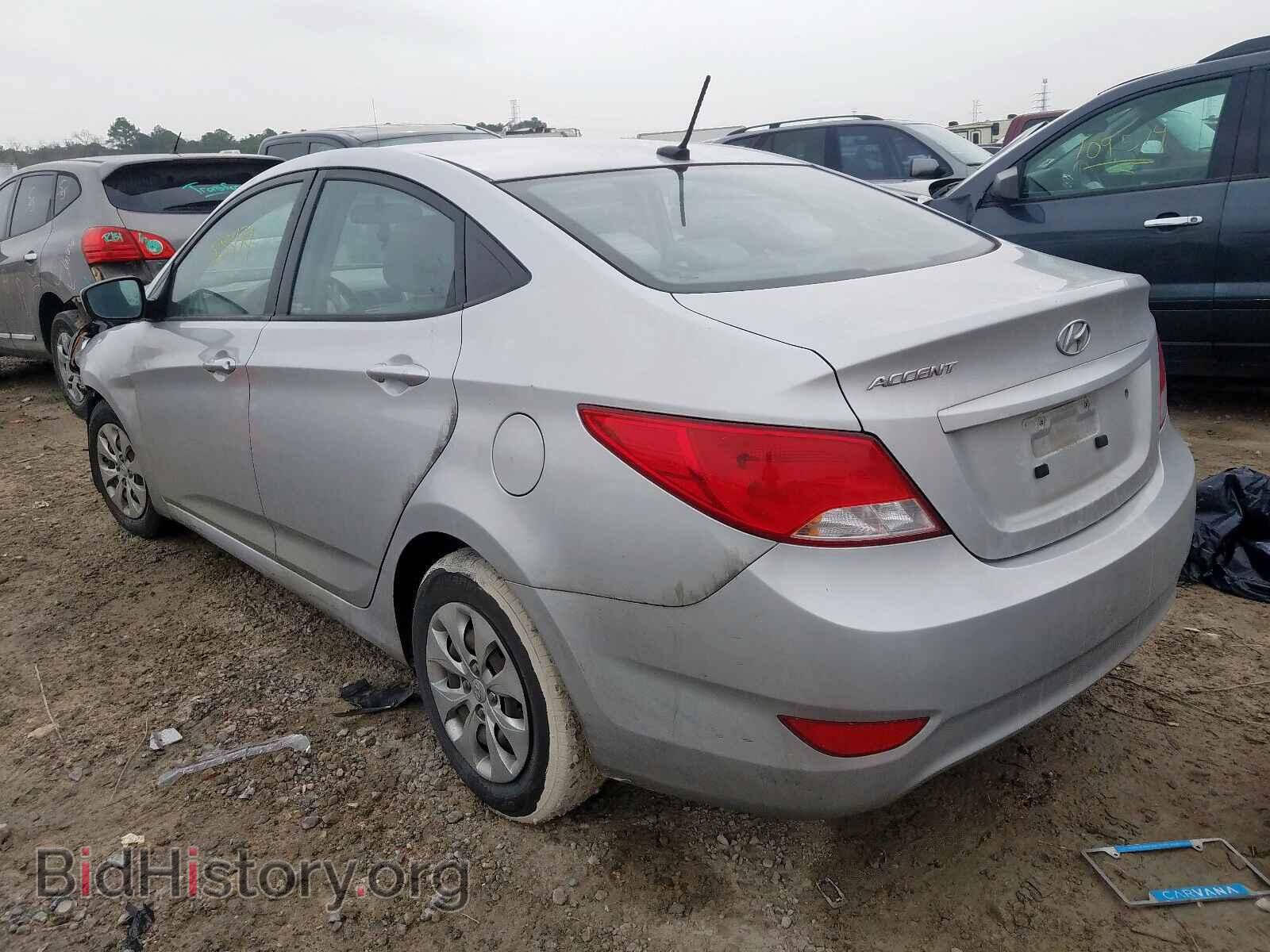 2016 HYUNDAI ACCENT - VIN: KMHCT4AE3GU000384 - Фото 3
