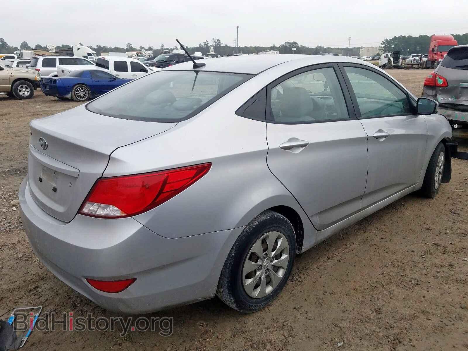 2016 HYUNDAI ACCENT - VIN: KMHCT4AE3GU000384 - Фото 4