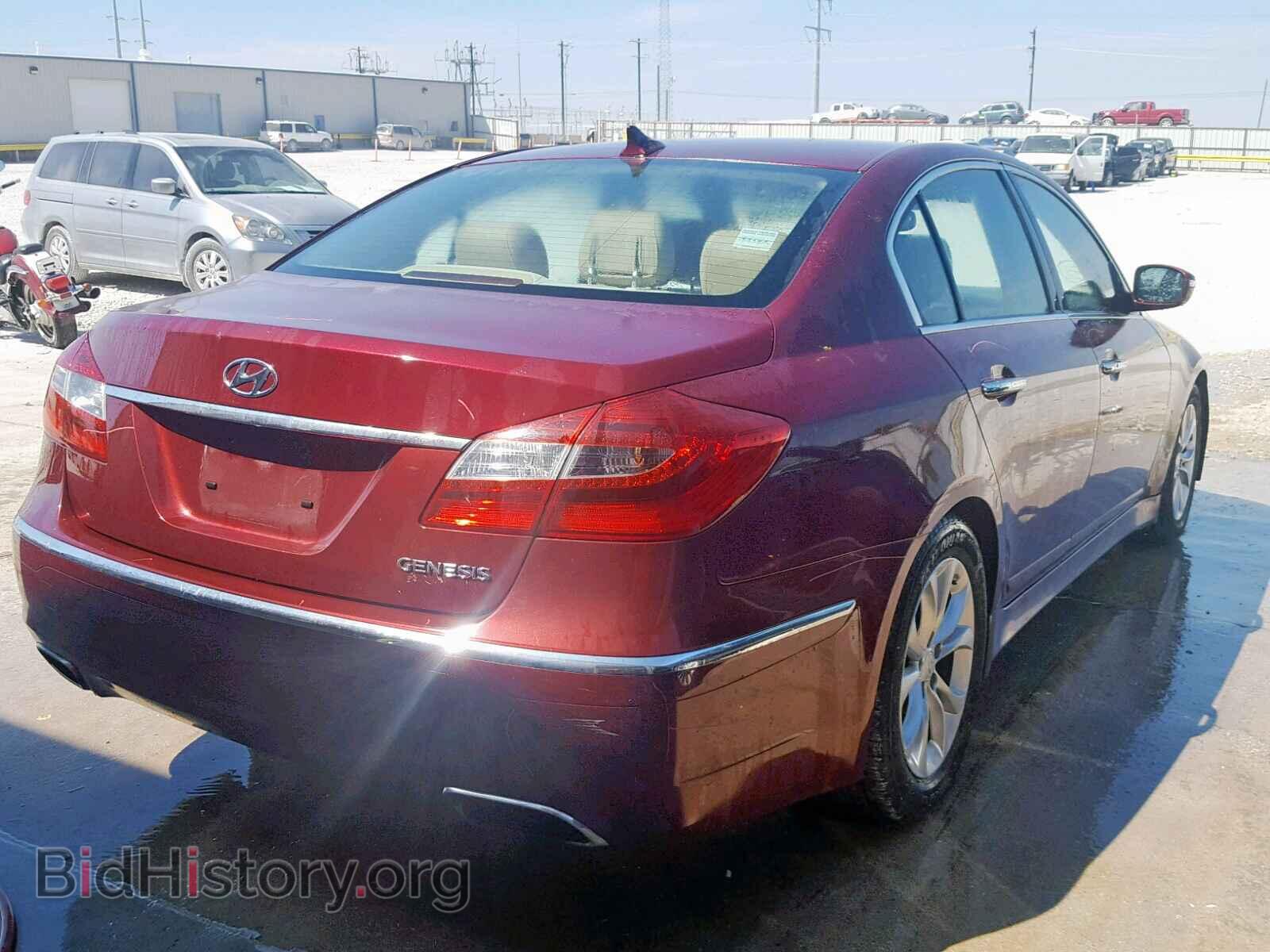 2013 HYUNDAI GENESIS - VIN: KMHGC4DD0DU239620 - Фото 4