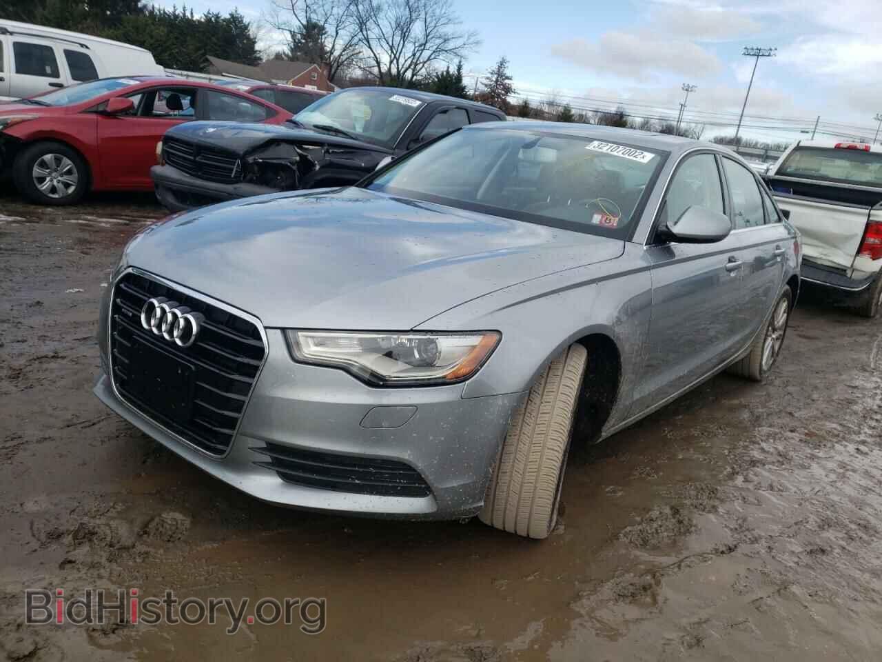 2014 AUDI A6 - VIN: WAUGFAFC6EN086023 - Фото 2