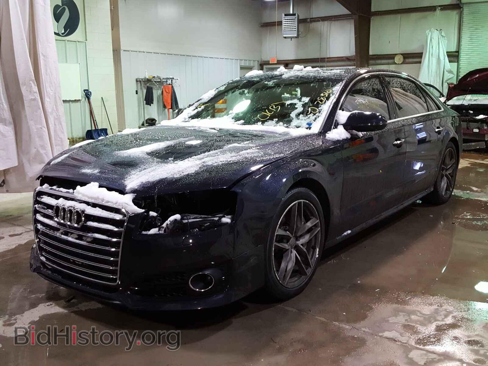 2017 AUDI A8 - VIN: WAU44AFD2HN009459 - Фото 2