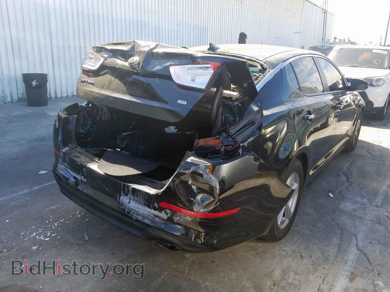 2015 KIA OPTIMA - VIN: 5XXGM4A76FG369801 - Photo 4
