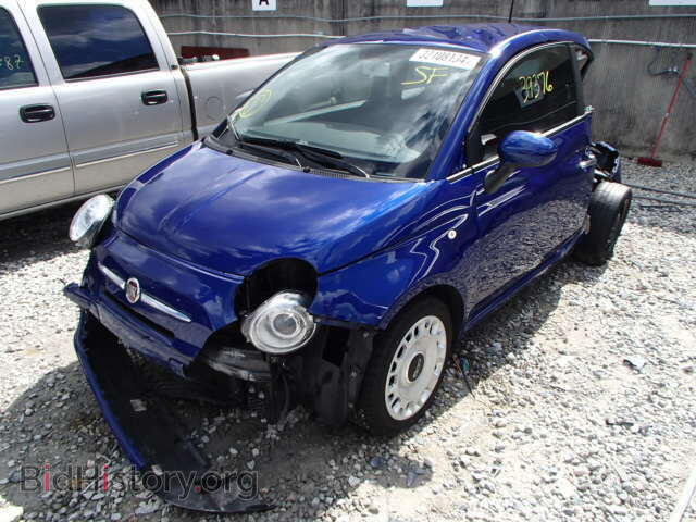 2012 FIAT 500 - VIN: 3C3CFFAR5CT384249 - Фото 2