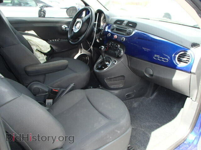 2012 FIAT 500 - VIN: 3C3CFFAR5CT384249 - Фото 5