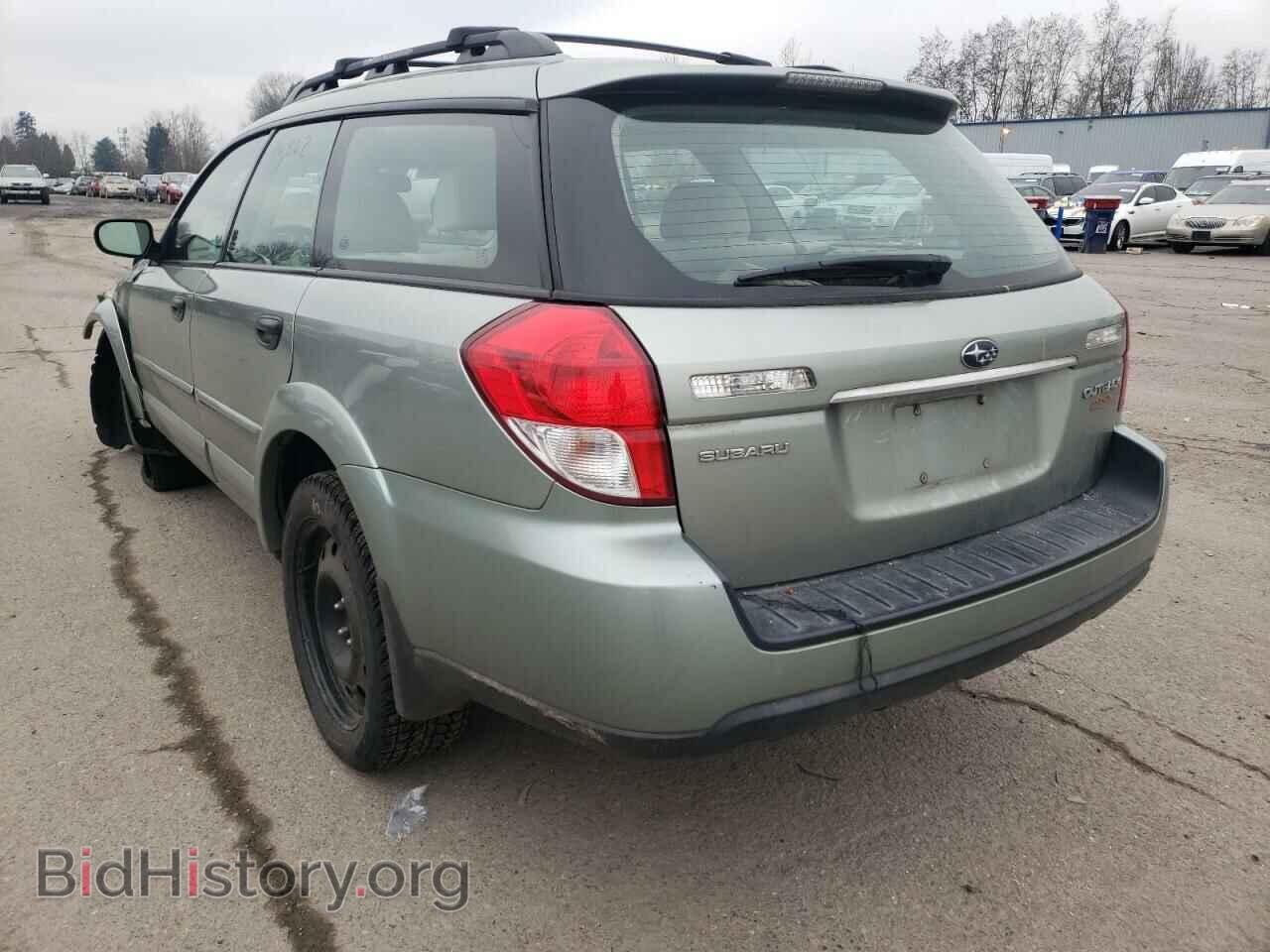 2009 SUBARU OUTBACK - VIN: 4S4BP61C096342487 - Фото 3