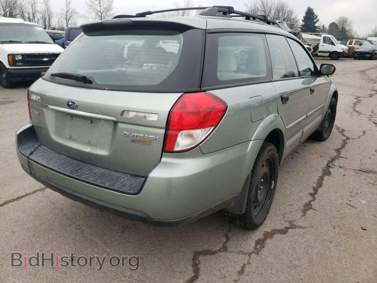 2009 SUBARU OUTBACK - VIN: 4S4BP61C096342487 - Фото 4