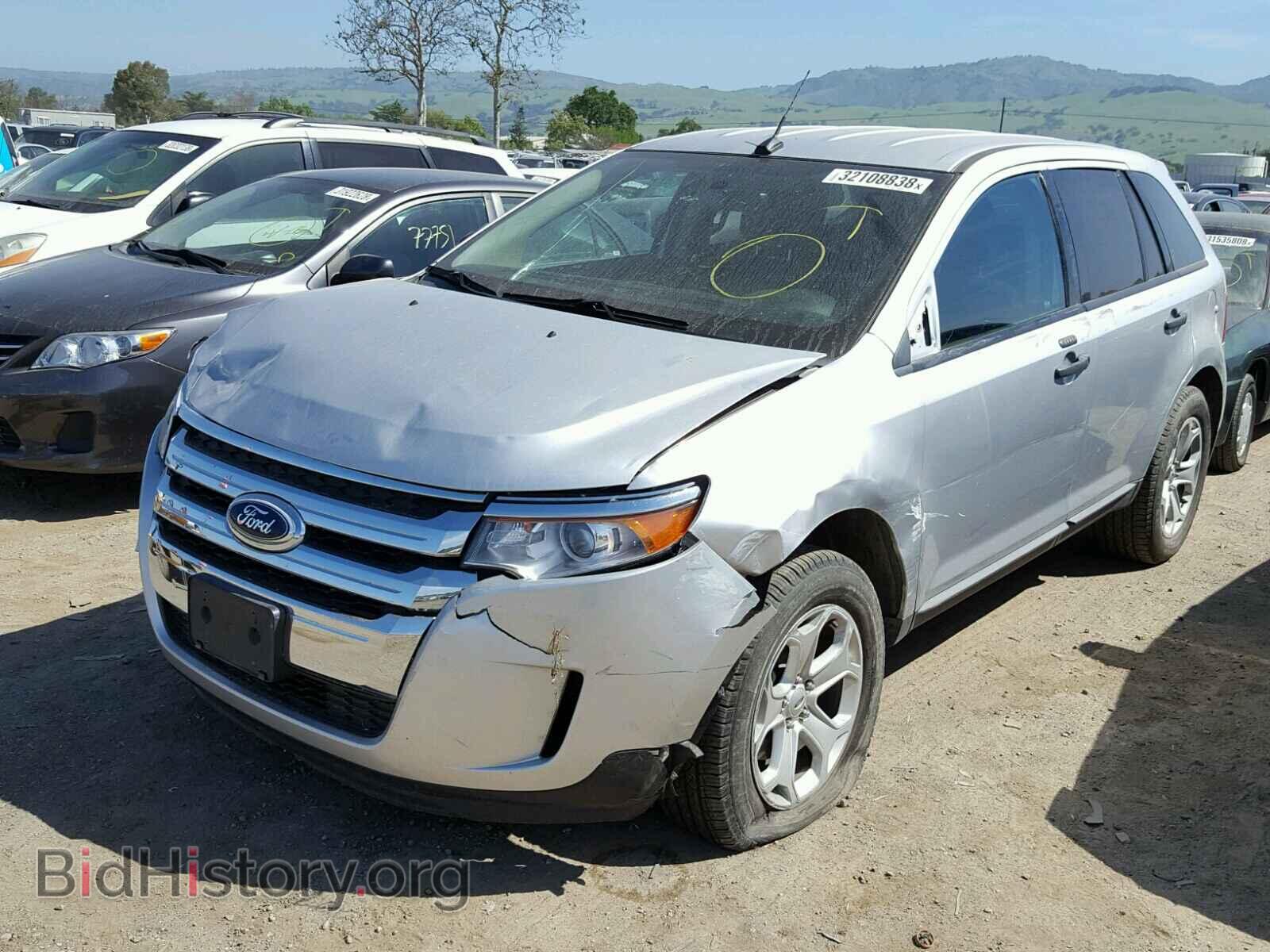 2014 FORD EDGE - VIN: 2FMDK4GC0EBB18666 - Фото 2