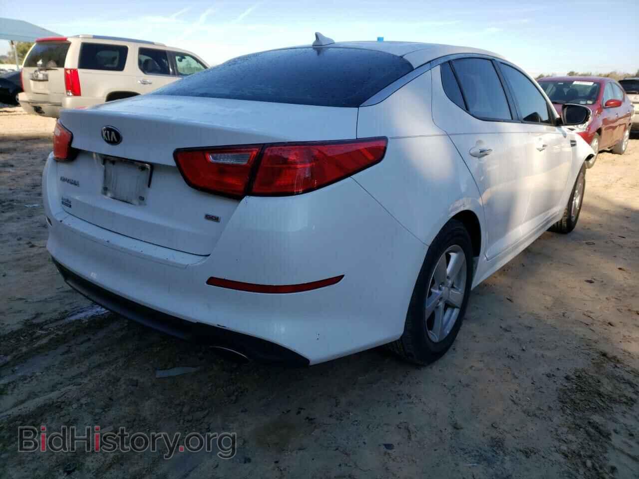 2014 KIA OPTIMA - VIN: 5XXGM4A72EG303809 - Фото 4