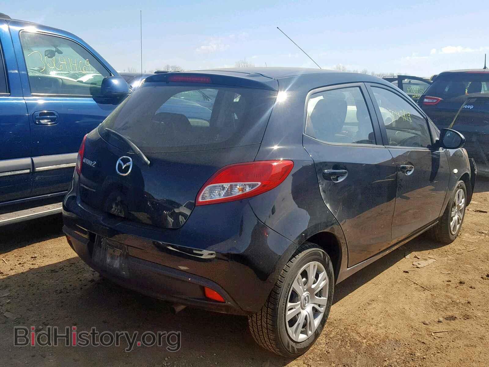 2011 MAZDA 2 - VIN: JM1DE1HY3B0130750 - Фото 4