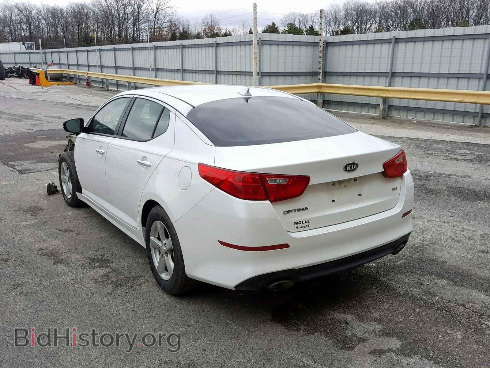 2014 KIA OPTIMA - VIN: KNAGM4A70E5476164 - Фото 3