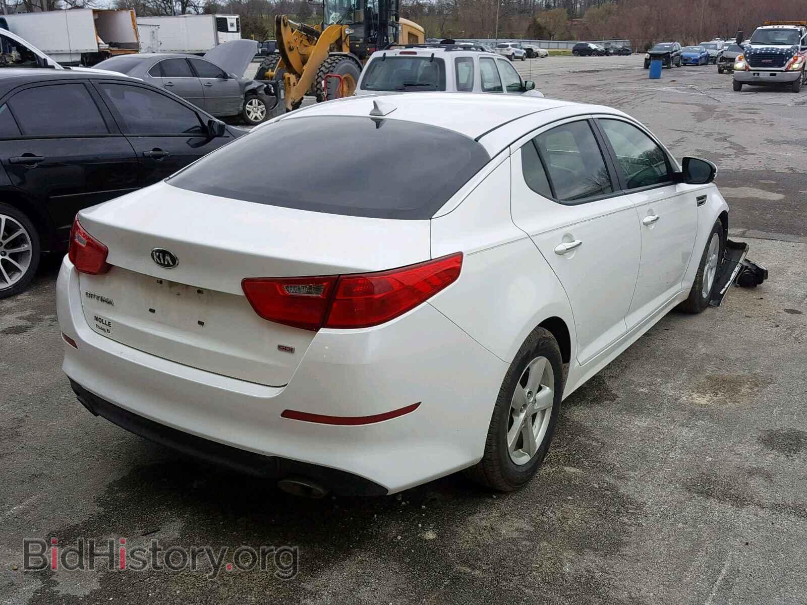 2014 KIA OPTIMA - VIN: KNAGM4A70E5476164 - Фото 4