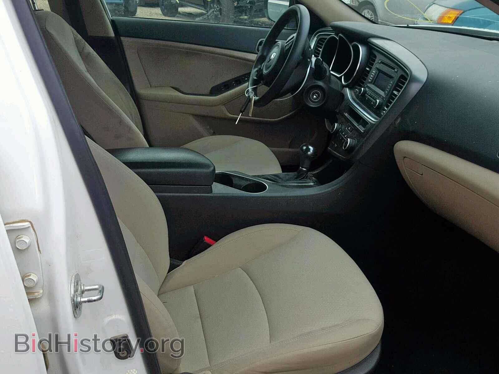 2014 KIA OPTIMA - VIN: KNAGM4A70E5476164 - Фото 5
