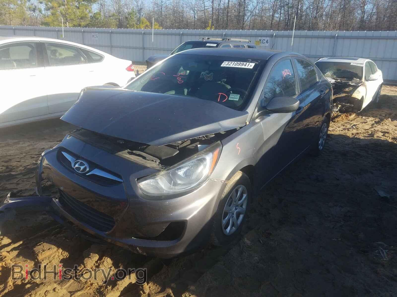 2013 HYUNDAI ACCENT - VIN: KMHCT4AE2DU347586 - Фото 2