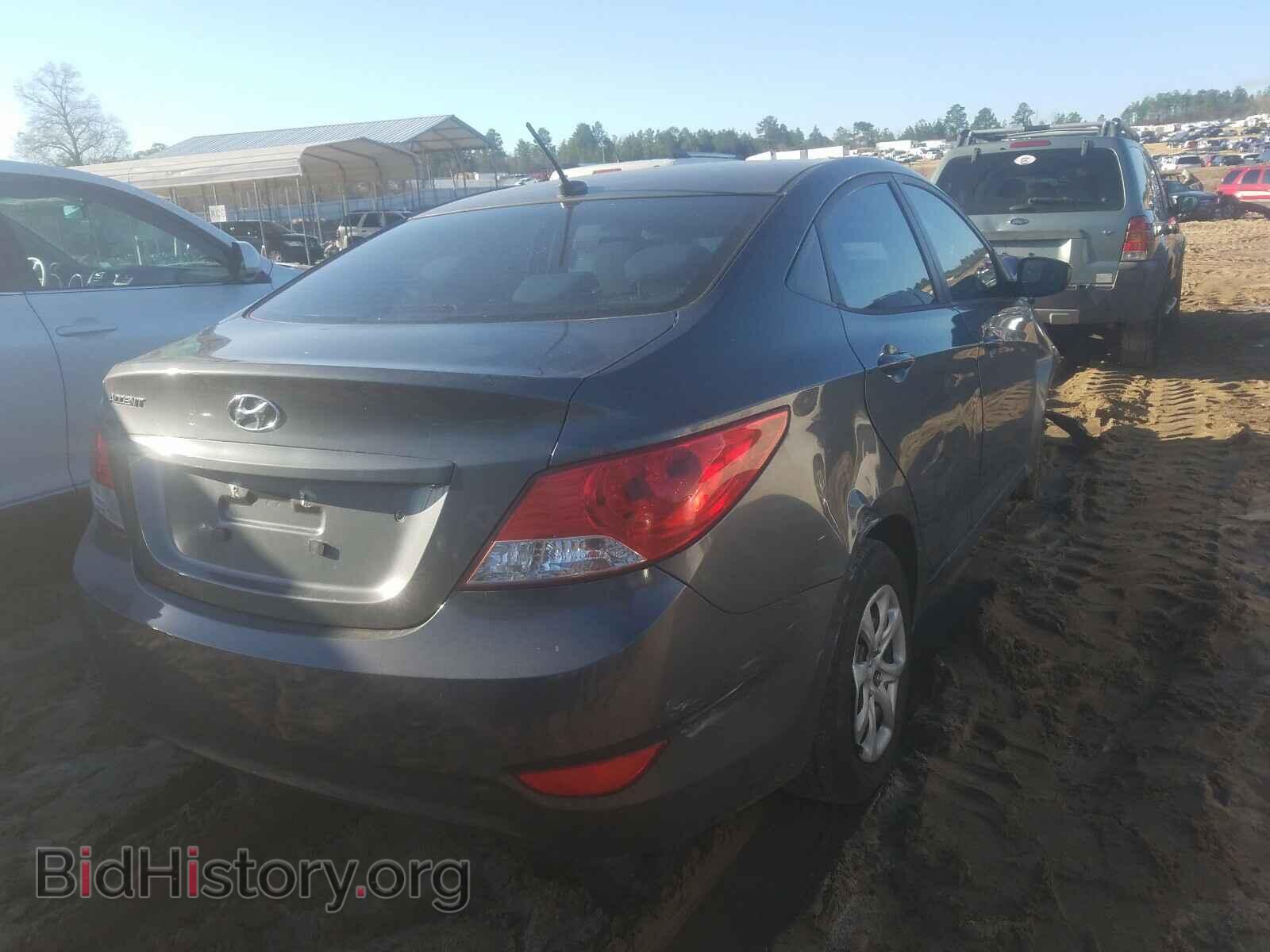 2013 HYUNDAI ACCENT - VIN: KMHCT4AE2DU347586 - Фото 4