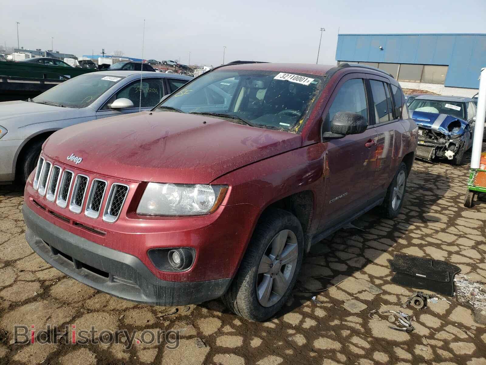 2016 JEEP COMPASS - VIN: 1C4NJDBB4GD686166 - Фото 2