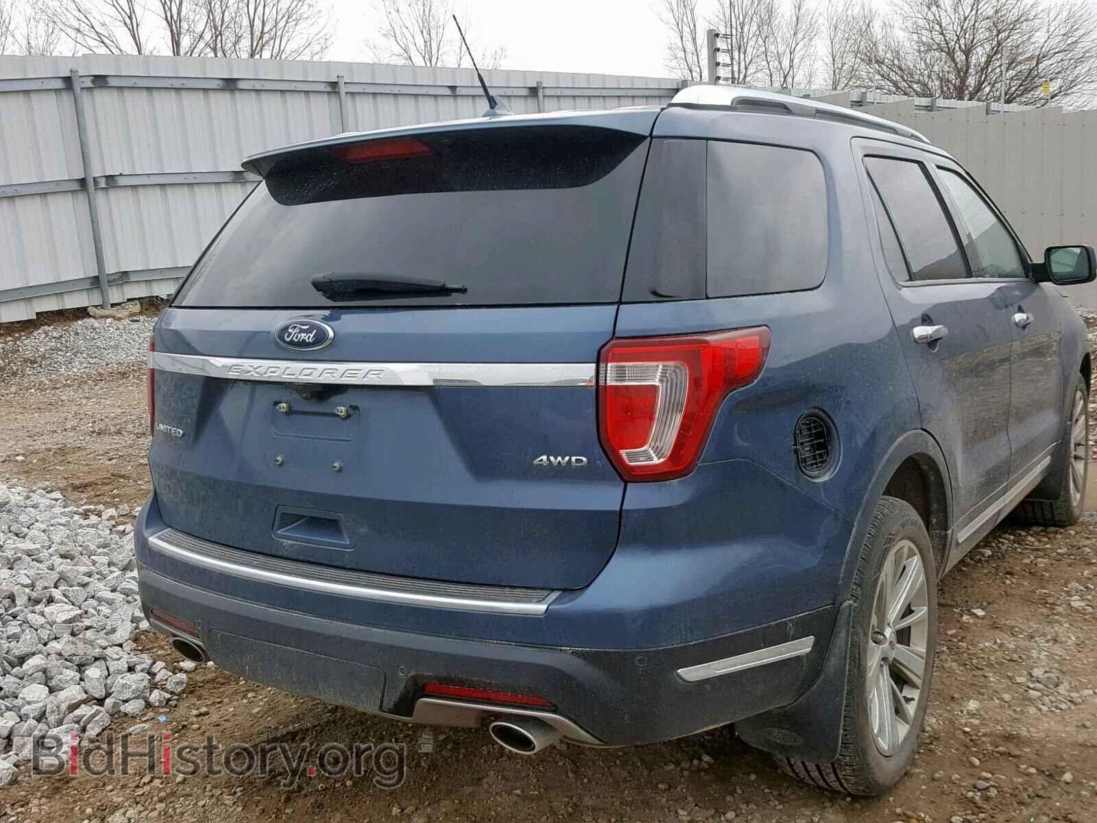 2018 FORD EXPLORER L - VIN: 1FM5K8F88JGC41224 - Фото 4