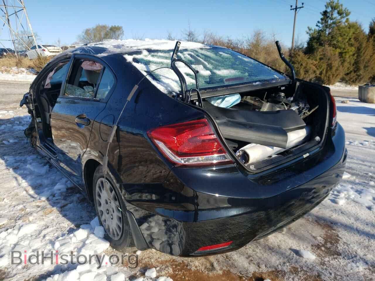 2013 HONDA CIVIC - VIN: 2HGFB2F83DH530852 - Фото 3