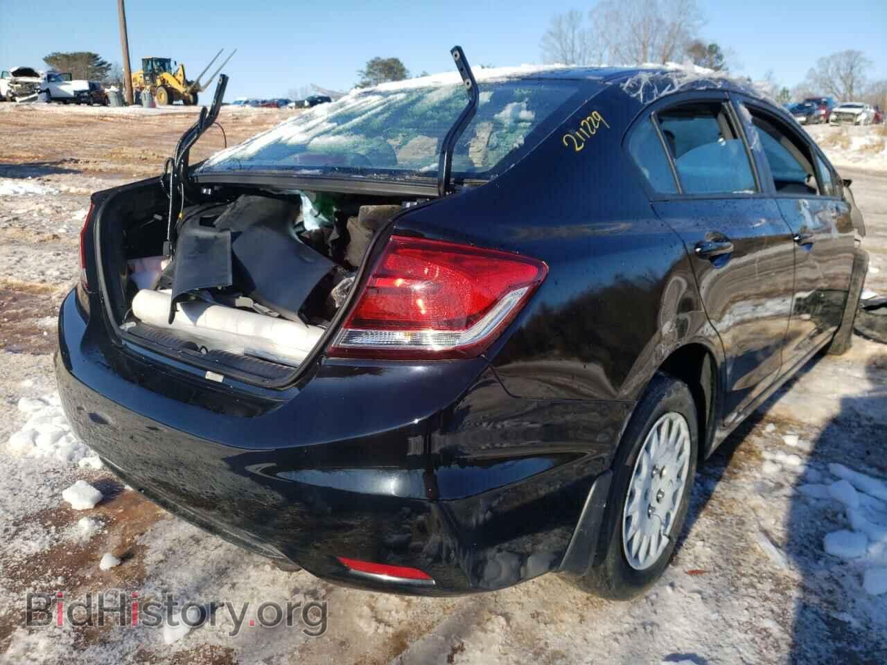 2013 HONDA CIVIC - VIN: 2HGFB2F83DH530852 - Фото 4