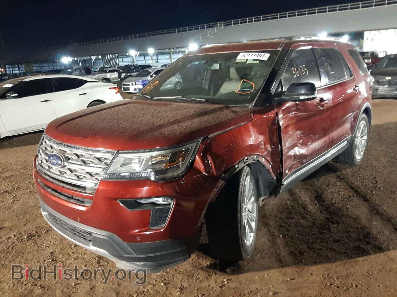 2018 FORD EXPLORER - VIN: 1FM5K7D88JGC00654 - Фото 2