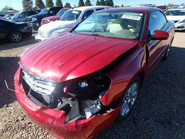 2008 CHRYSLER SEBRING - VIN: 1C3LC65M48N276882 - Фото 2