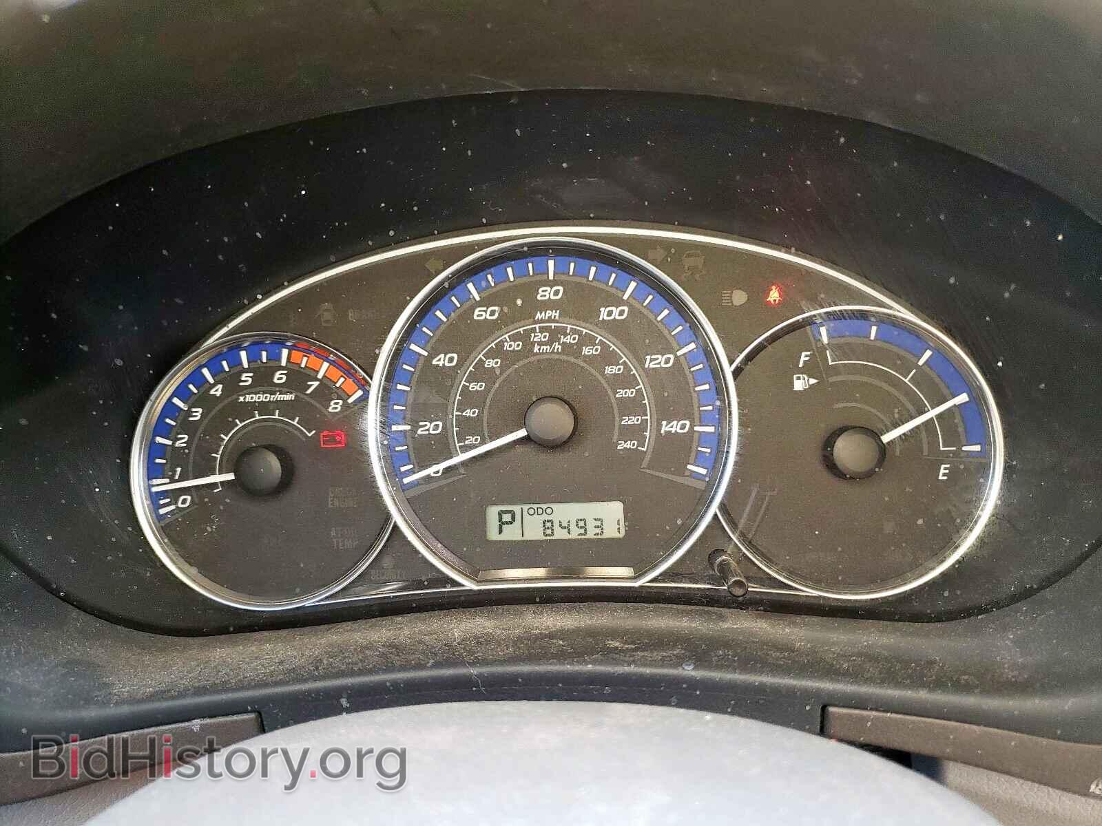 2010 SUBARU FORESTER - VIN: JF2SH6ACXAH749180 - Фото 8