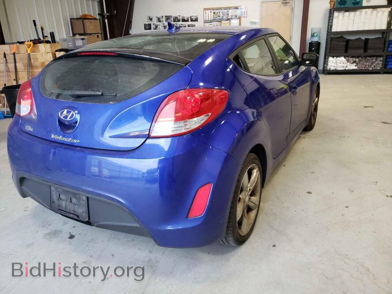 2014 HYUNDAI VELOSTER - VIN: KMHTC6AD8EU183247 - Фото 4