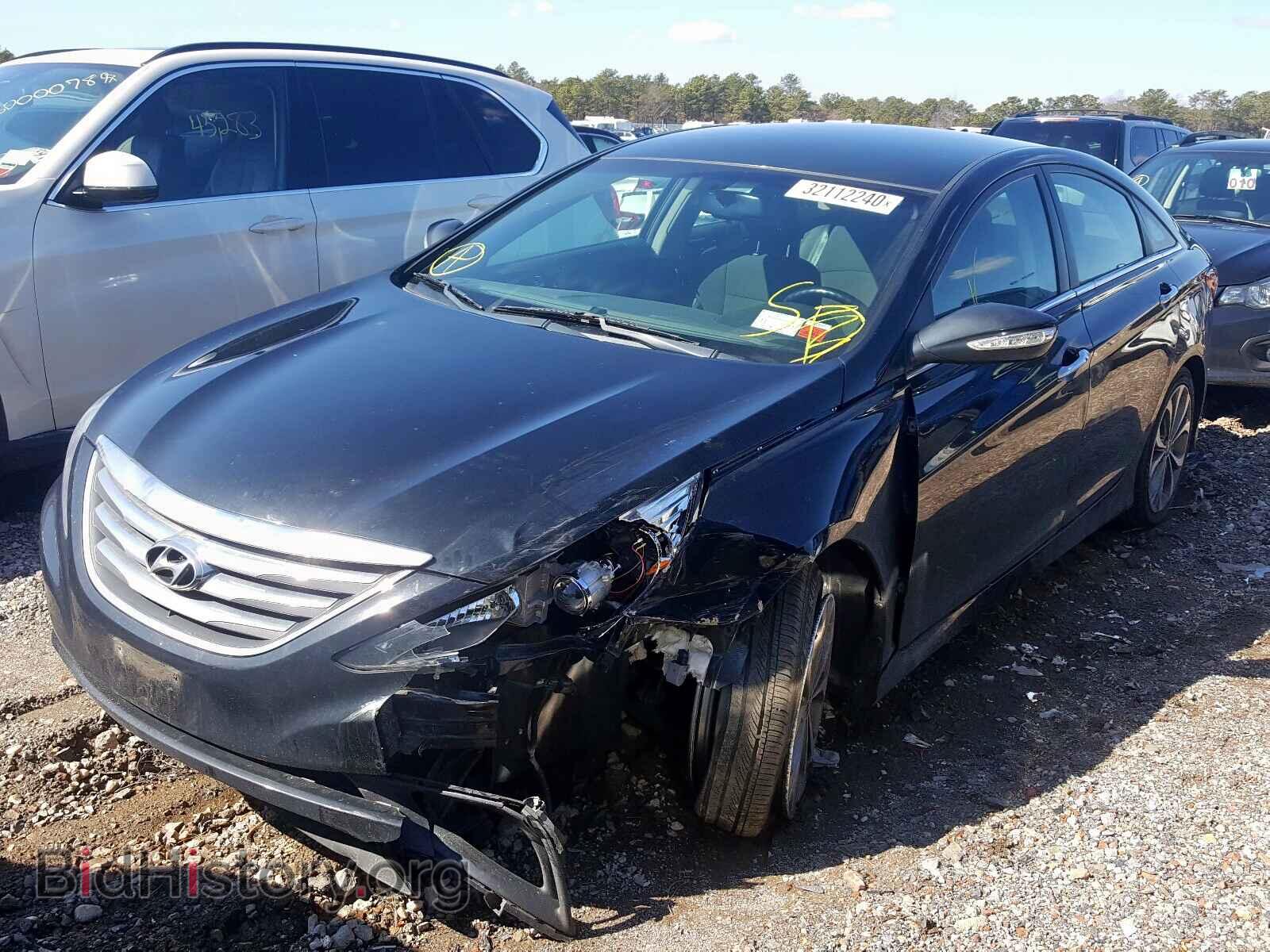 2014 HYUNDAI SONATA - VIN: 5NPEC4AC4EH945539 - Фото 2