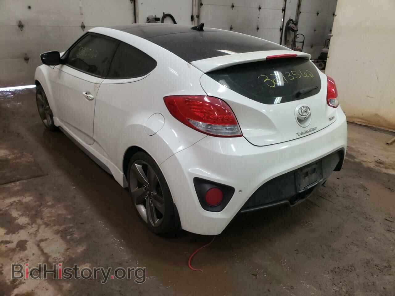 2014 HYUNDAI VELOSTER - VIN: KMHTC6AE9EU190846 - Фото 3