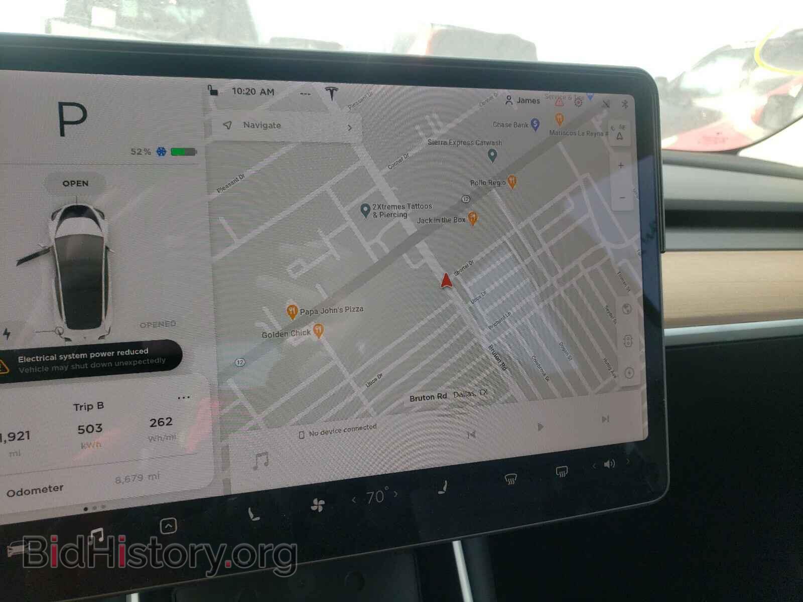 2019 TESLA MODEL 3 - VIN: 5YJ3E1EA8KF482551 - Photo 9