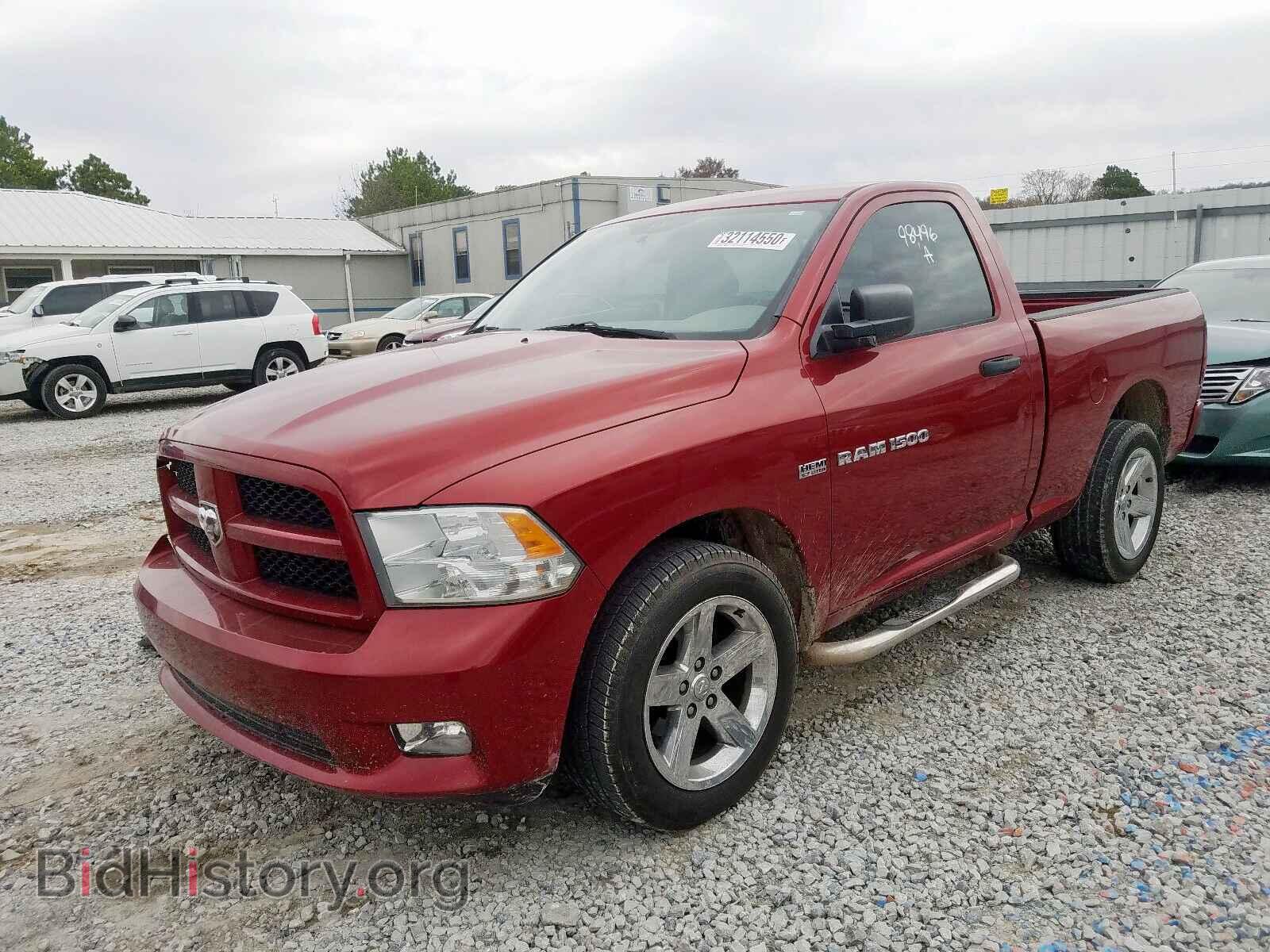 2012 DODGE RAM 1500 - VIN: 3C6JD6AT1CG277753 - Фото 2
