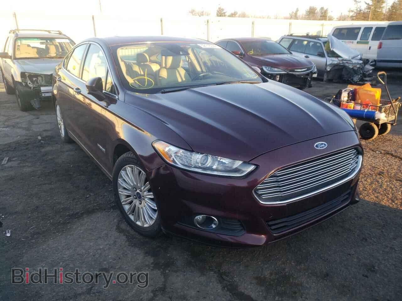 Photo 3FA6P0LU1DR223342 - FORD FUSION 2013