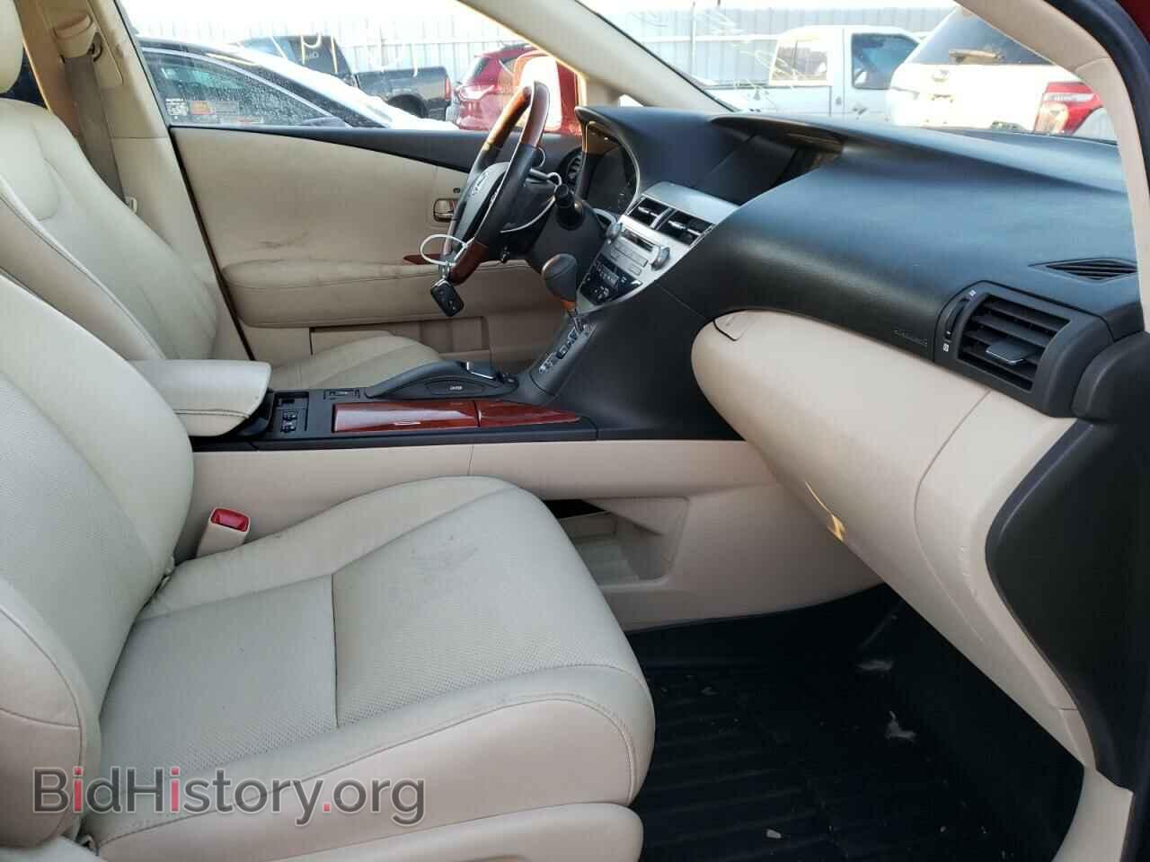 2010 LEXUS RX450 - VIN: JTJBC1BAXA2015703 - Фото 5
